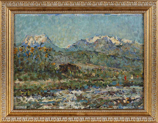 Безикович Борис Николаевич. На окраине Фрунзе